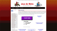 Desktop Screenshot of desjeux2moto.com